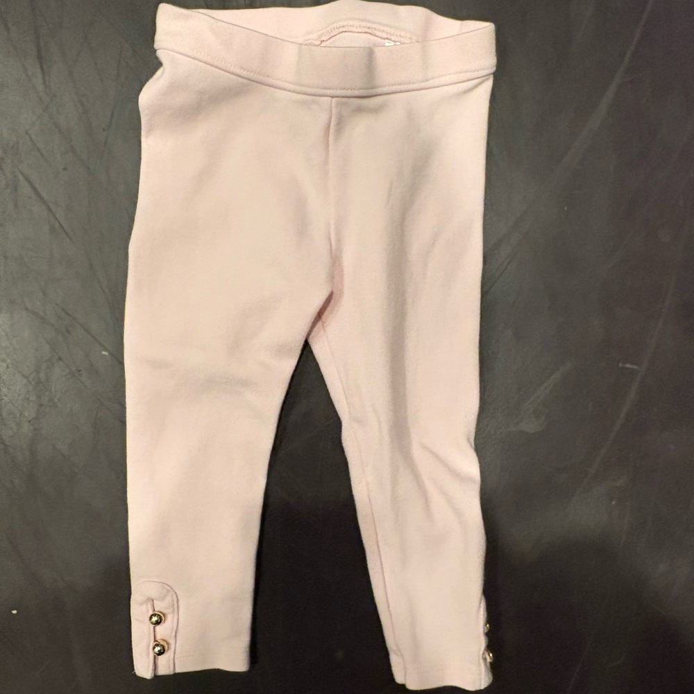Janie and back button ponte pant
